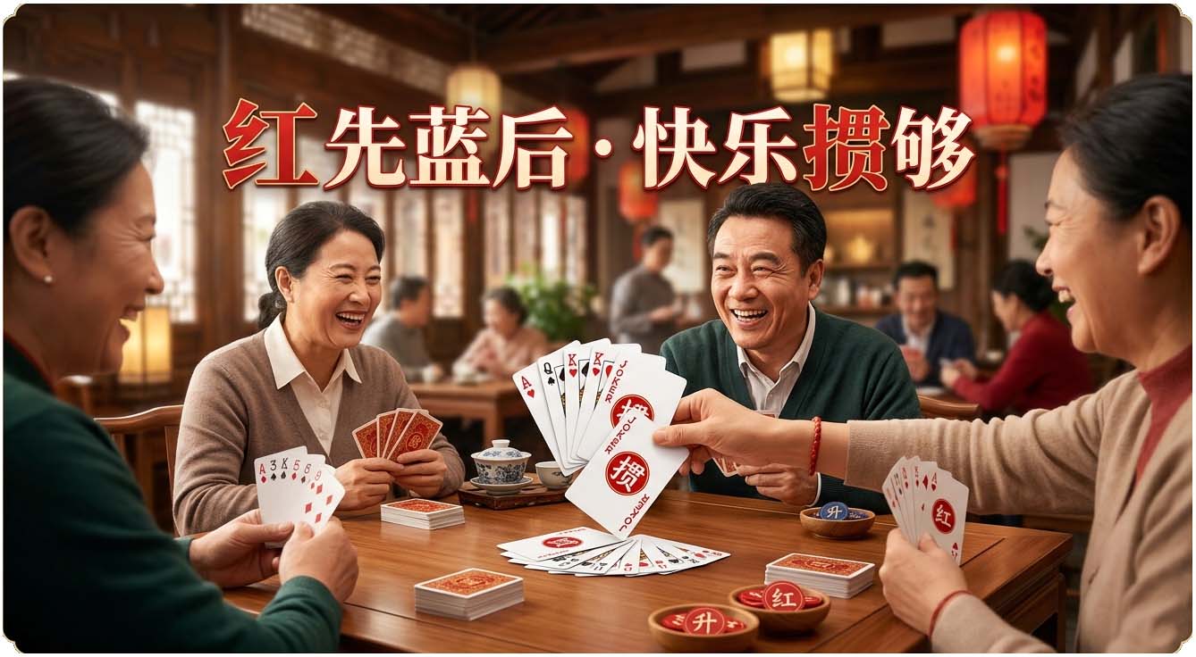 掼蛋红计分器宣传图