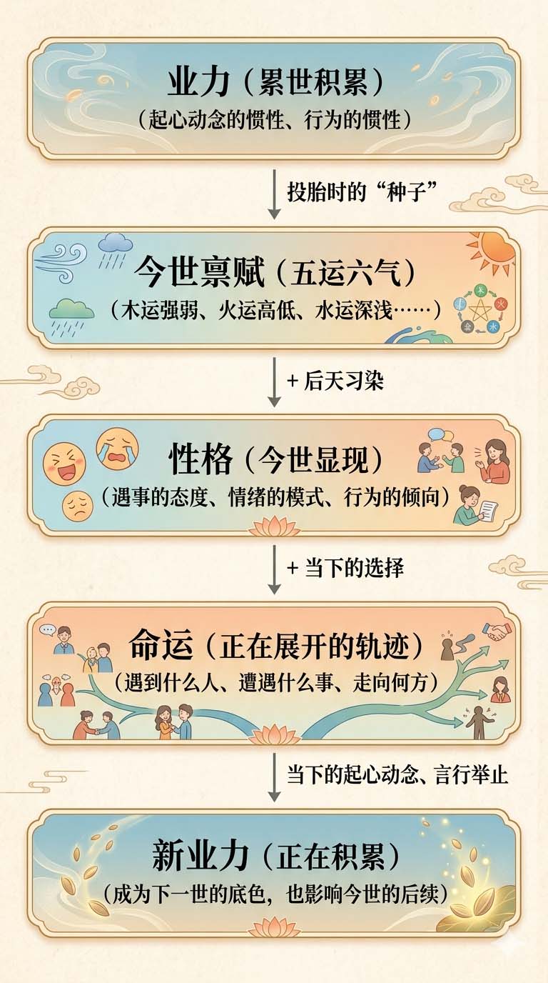 业力和性格